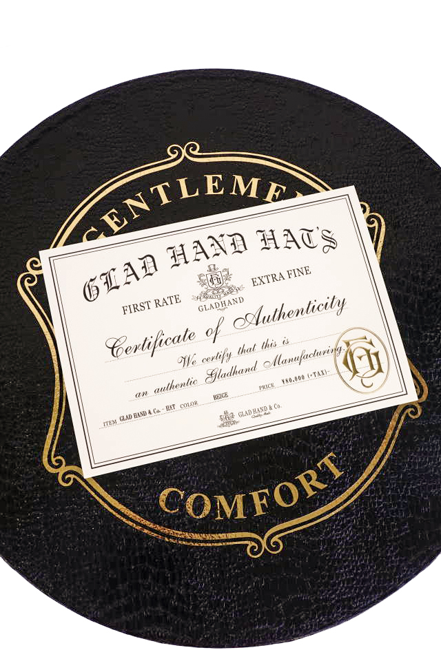 GLAD HAND & Co. - HAT JOHN G BEIGE