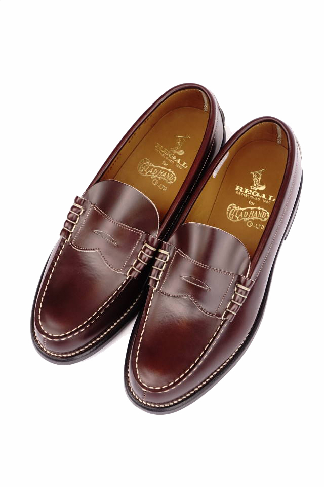 GLAD HAND × REGAL COIN LOAFERS - SHOES BROWN