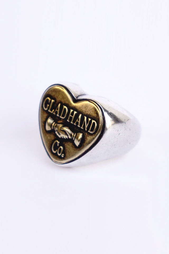 GLAD HAND. BUTTON RING 