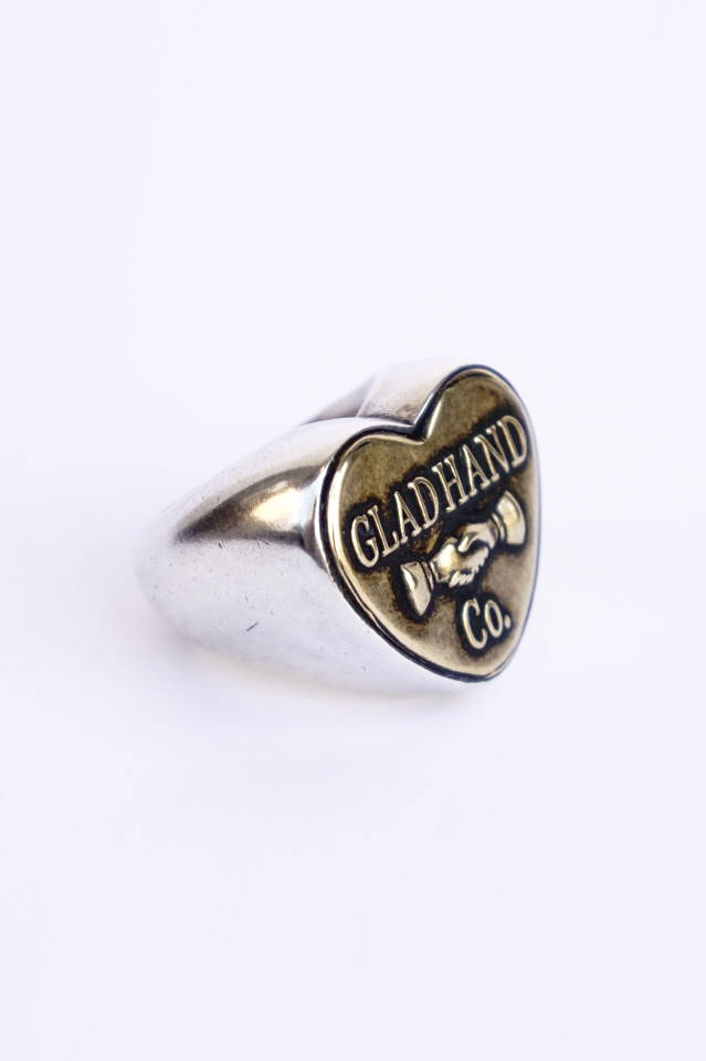 GLAD HAND. BUTTON RING 