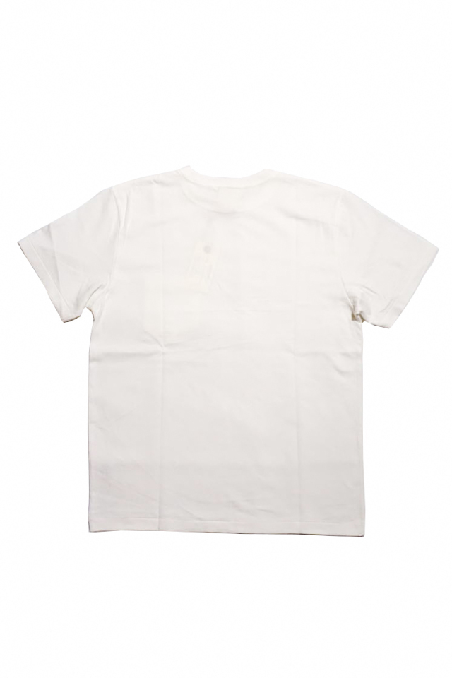 BY GLAD HAND HEARTLAND DAILY - S/S T-SHIRTS WHITE×NAVY