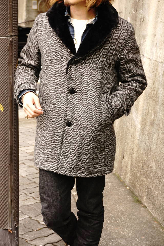 GANGSTERVILLE THUG DONKEY COAT M グレー | tradexautomotive.com