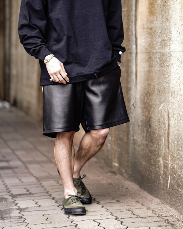 GANGSTERVILLE  LOCOS - LEATHER SHORTS