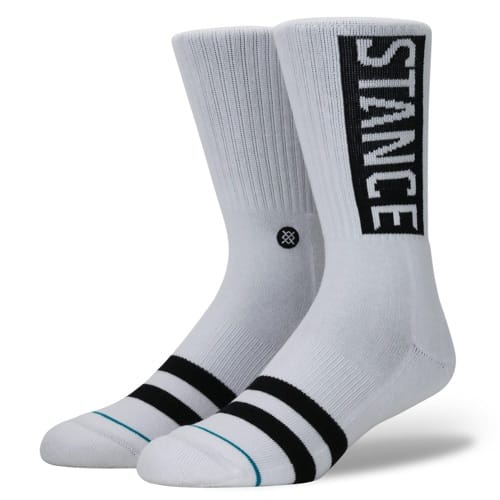 STANCE SOCKS OG WHITE