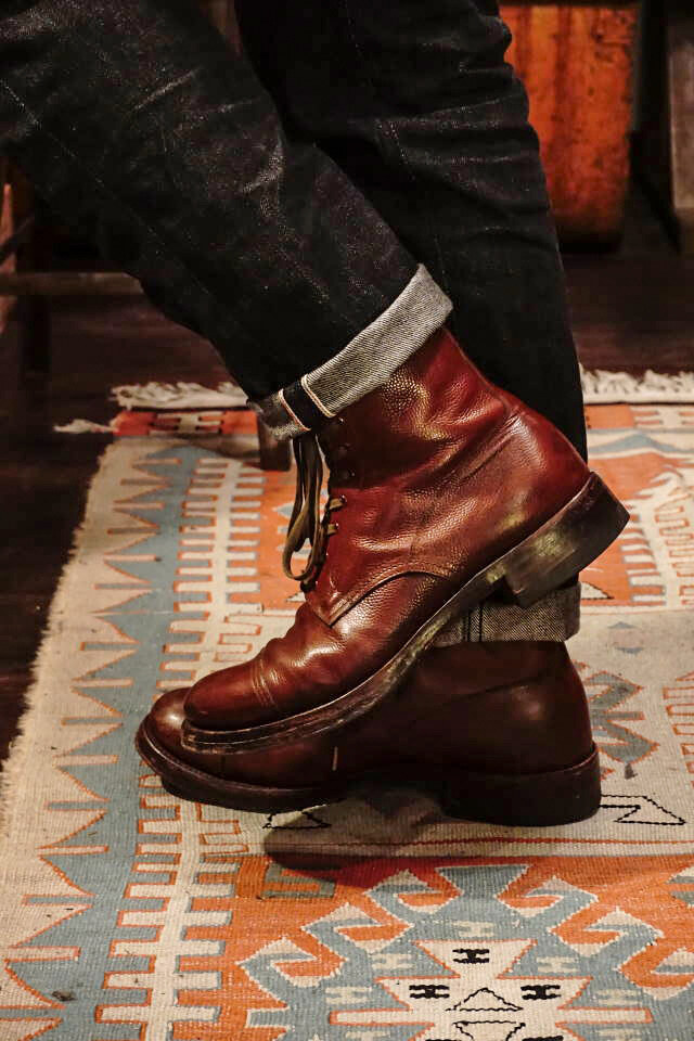 CLINCH Graham Boots Brown Embos