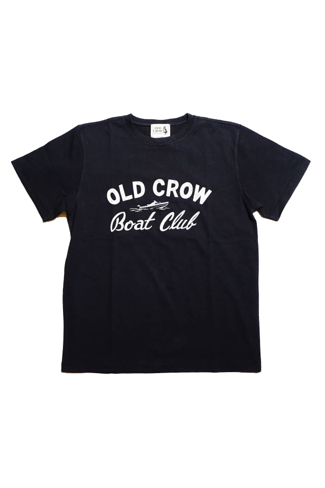 OLD CROW BOAT CLUB - S/S T-SHIRTS BLACK