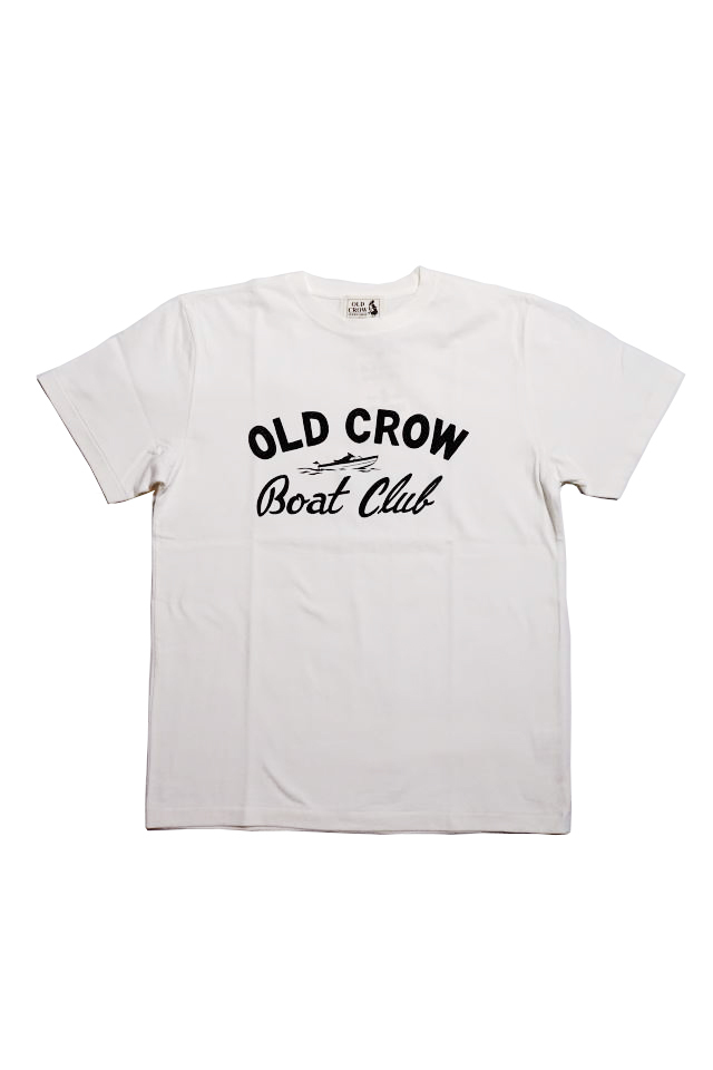 OLD CROW BOAT CLUB - S/S T-SHIRTS WHITE