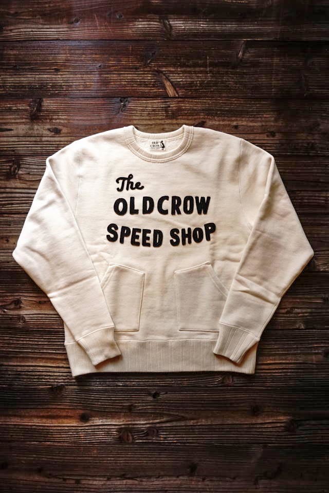 OLD CROW RODDER CLUB - SWEAT IVORY×NAVY