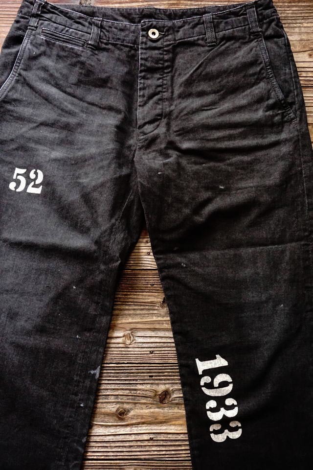 OLD CROW OLD RODDER - CHINO PANTS BLACK