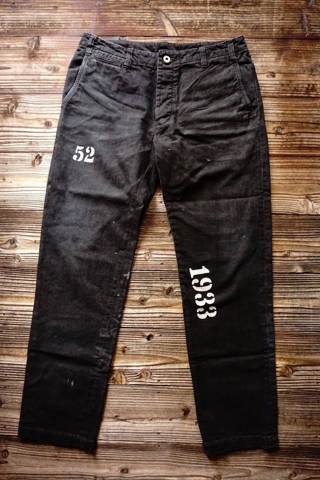 OLD CROW OLD RODDER - CHINO PANTS BLACK