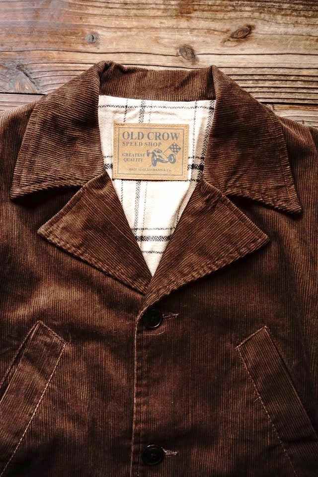 OLD CROW SPEED SHOP - COAT BROWN