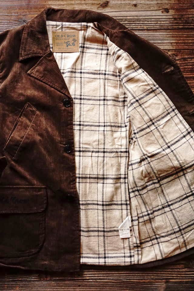 OLD CROW SPEED SHOP - COAT BROWN