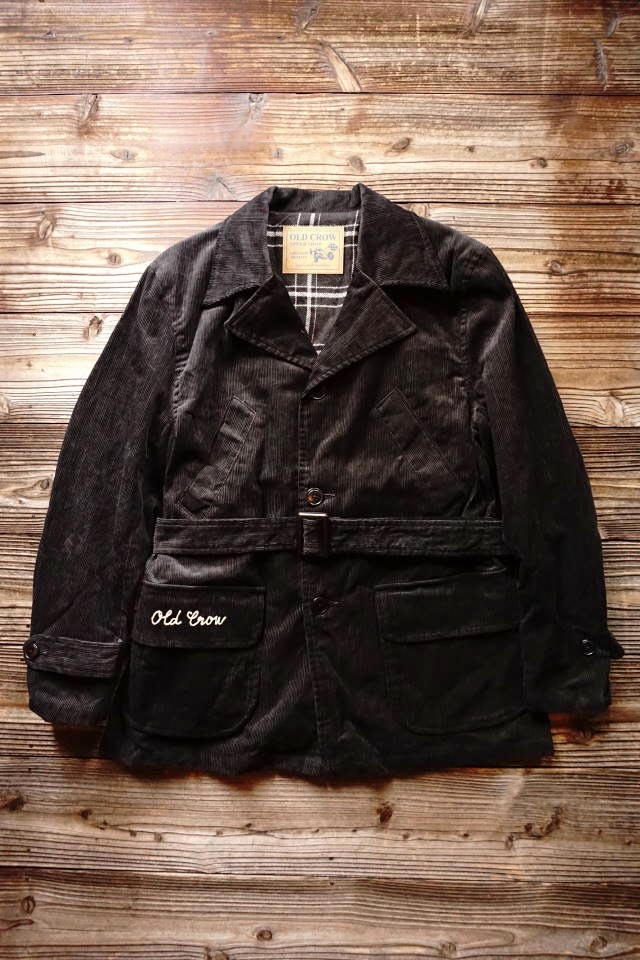 OLD CROW SPEED SHOP - COAT BLACK