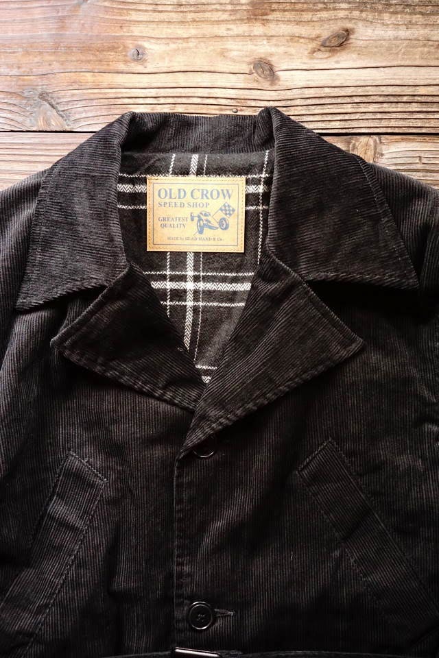 OLD CROW SPEED SHOP - COAT BLACK