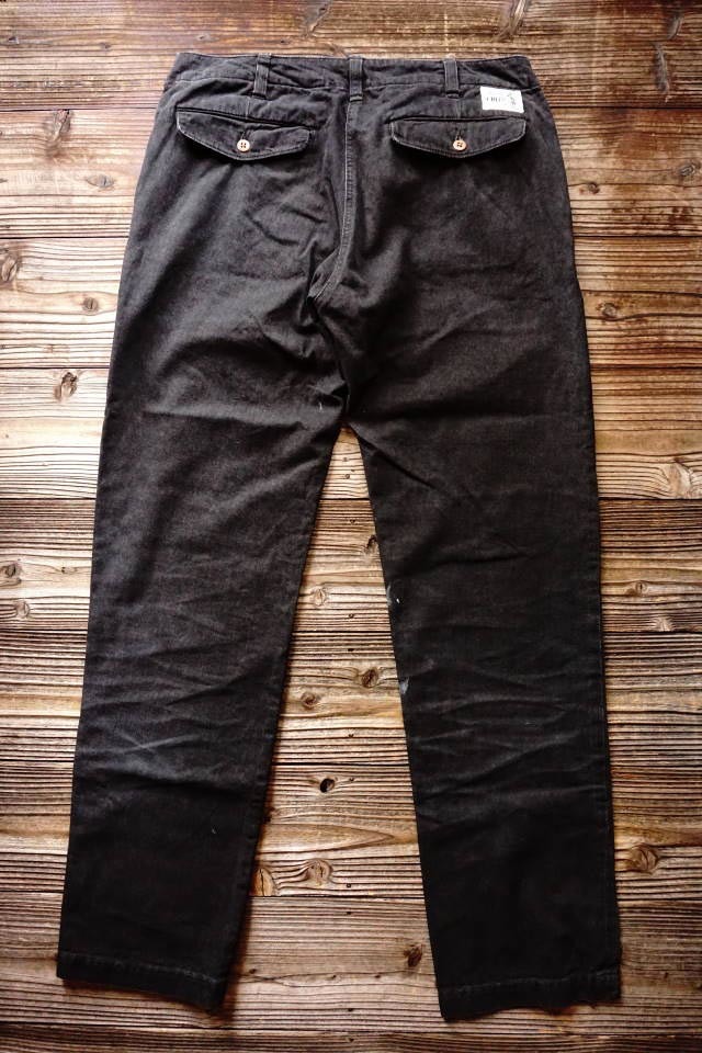 OLD CROW OLD RODDER - CHINO PANTS BLACK