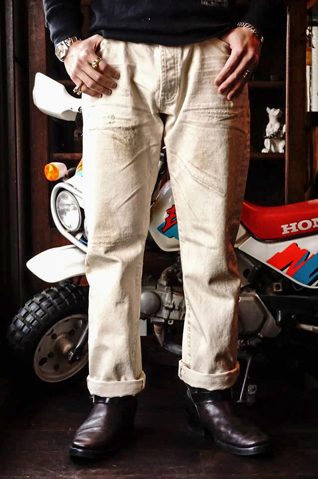 OLD CROW RODDER - PANTS IVORY  