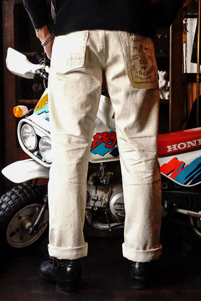 OLD CROW RODDER - PANTS IVORY  