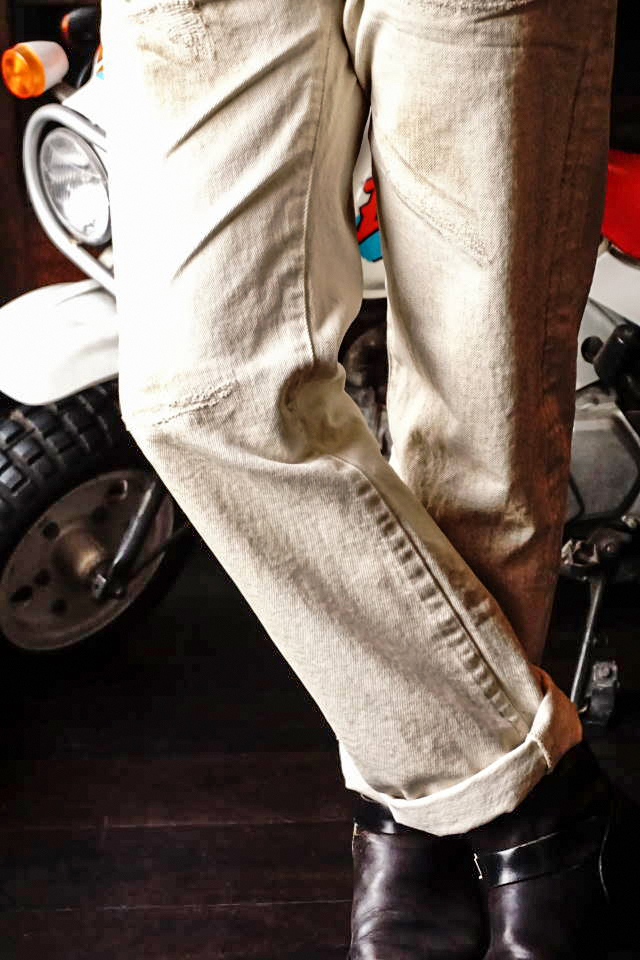 OLD CROW RODDER - PANTS IVORY  