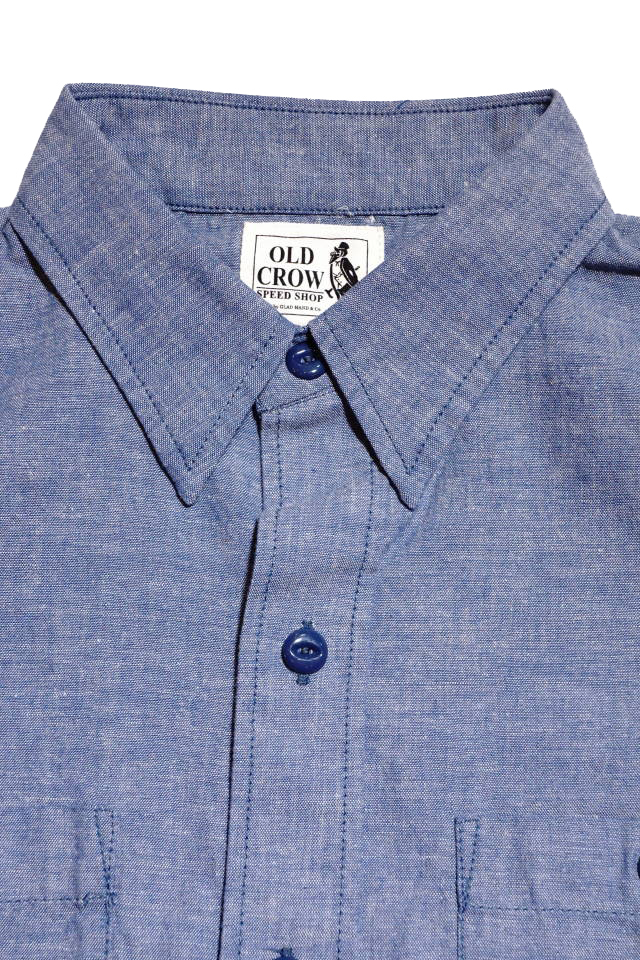 OLD CROW - L/S SHIRTS BLUE