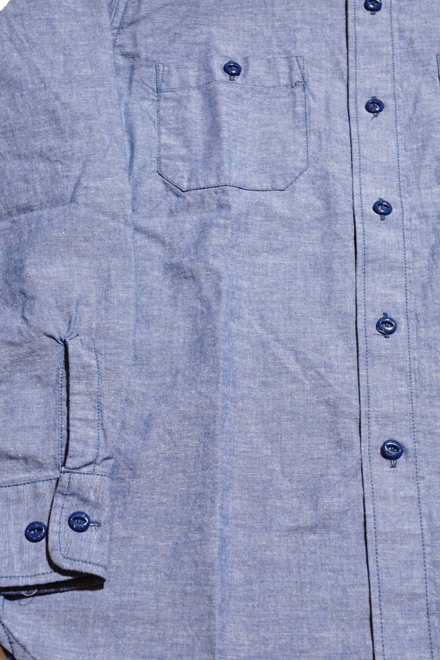 OLD CROW - L/S SHIRTS BLUE