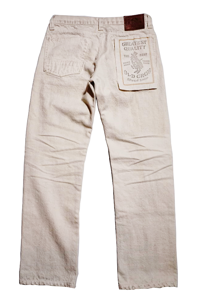 OLD CROW RODDER - PANTS IVORY  