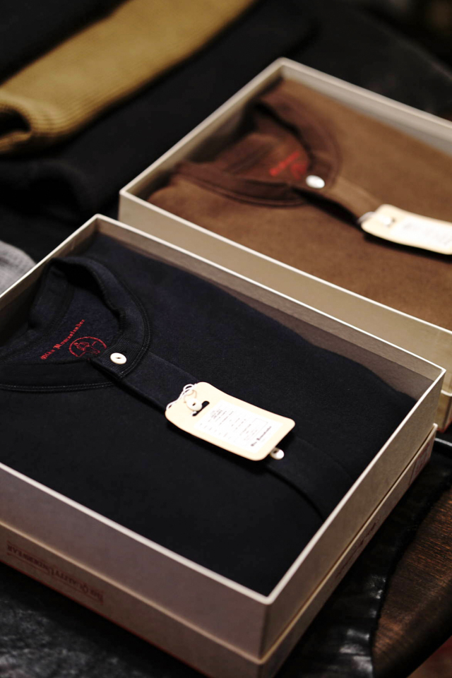 Olde Homesteader US012 Cotton Fleece Henley Neck Long Sleeve Olde Worker’s Black