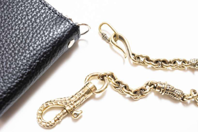 PEANUTS & Co. 3 PEANUTS WALLET CHAIN brass