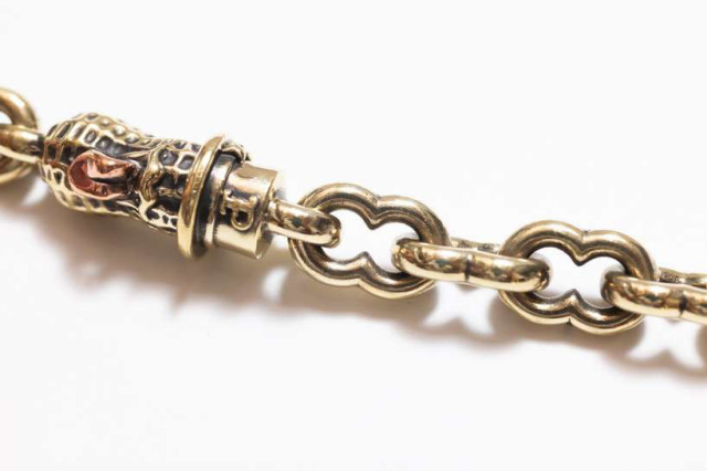 PEANUTS & Co. 3 PEANUTS WALLET CHAIN brass