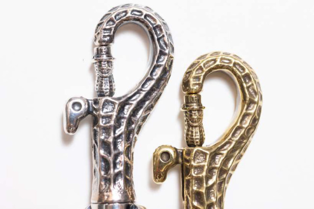 PEANUTS & Co. PEANUTS PATTERN KEY HOOK silver