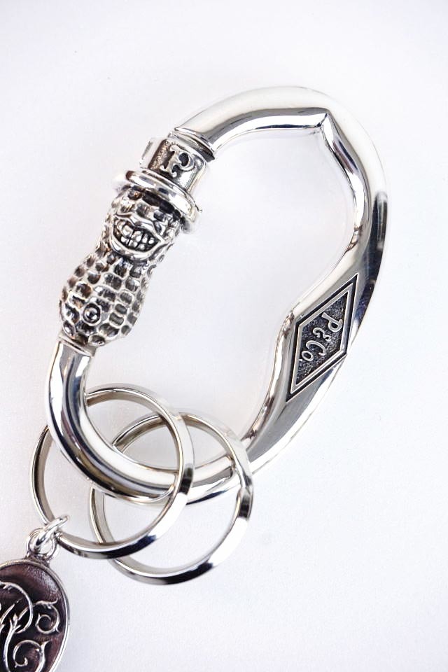 PEANUTS＆Co. Peanuts carabinar Silver CARABINER BUNNY PEANUTS silver x k10PG | Peanuts&Co