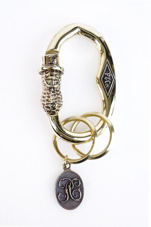 PEANUTS & Co. Peanuts Carabiner Brass