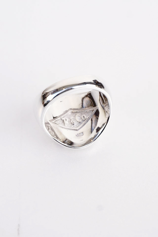 PEANUTS & Co. Signet ring Large All Silver