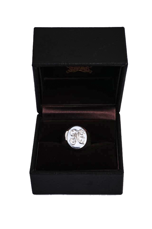 PEANUTS & Co. Signet ring Small All Silver B.S.W. market place