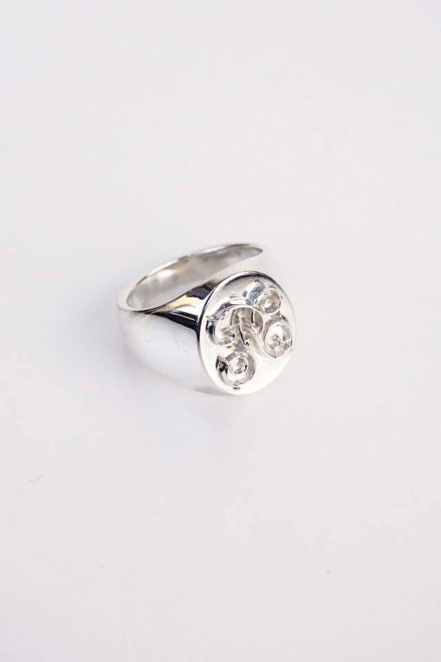 PEANUTS & Co. Signet ring Small All Silver