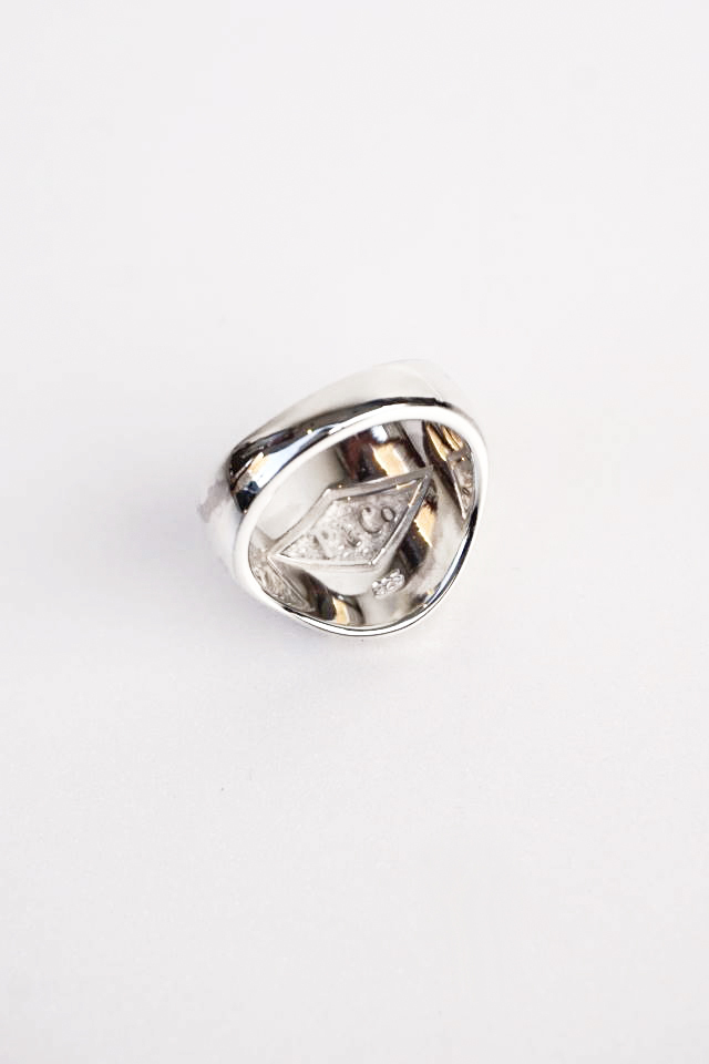 PEANUTS & Co. Signet ring Small All Silver B.S.W. market place