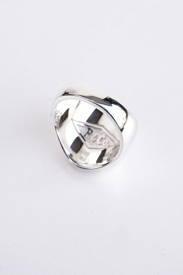 PEANUTS & Co. Signet ring Large K18Gold×Silver