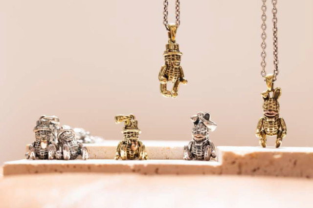 PEANUTS & Co. TEDDY PEANUTS silver