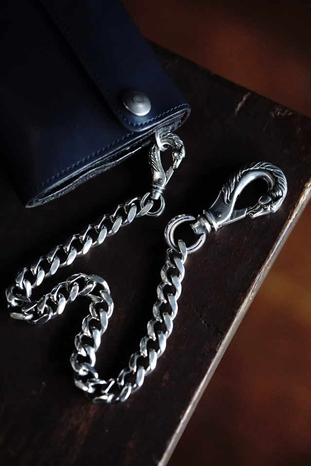 PEANUTS & Co. horse wallet chain horse × horse silver