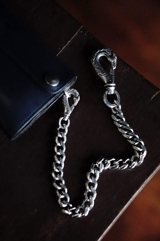 PEANUTS & Co. horse wallet chain horse × horse silver