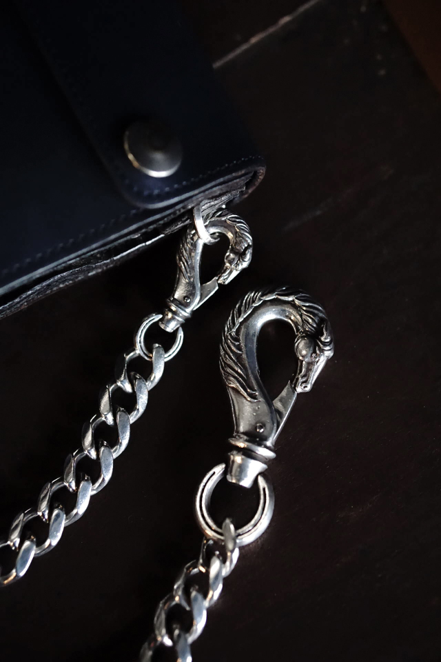 PEANUTS & Co. horse wallet chain horse × horse silver