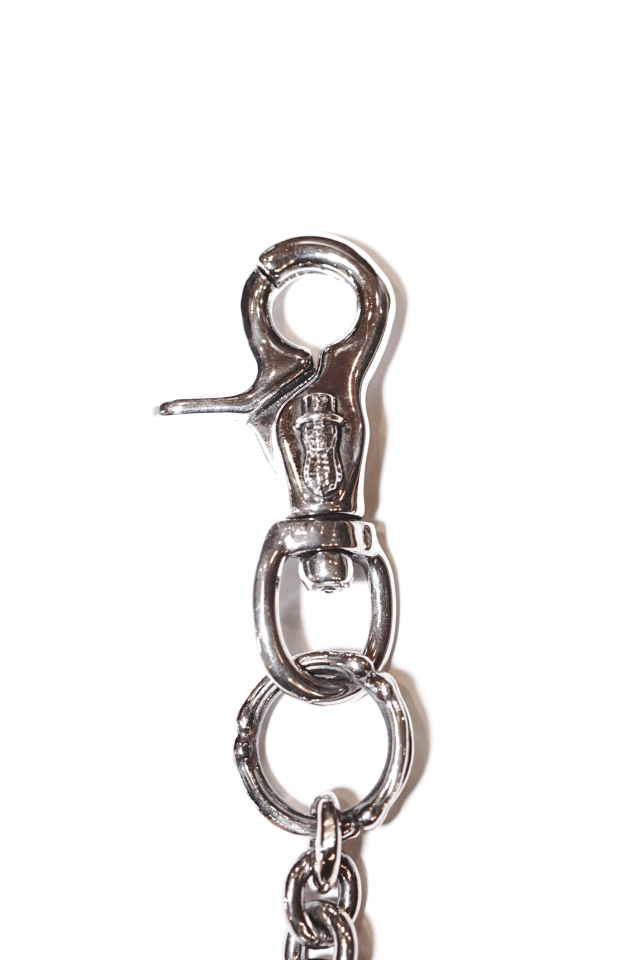 PEANUTS & Co. BULL WALLET CHAIN ALL SILVER