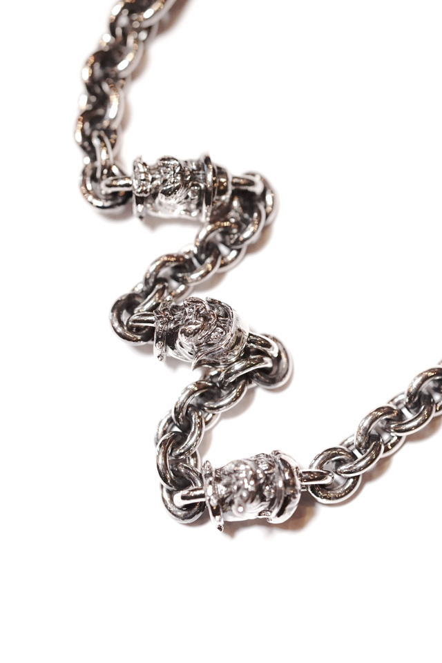 PEANUTS & Co. BULL WALLET CHAIN ALL SILVER