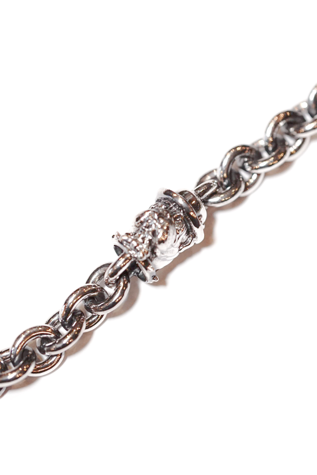 PEANUTS & Co. BULL WALLET CHAIN ALL SILVER