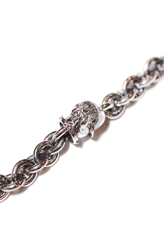 PEANUTS & Co. BULL WALLET CHAIN ALL SILVER