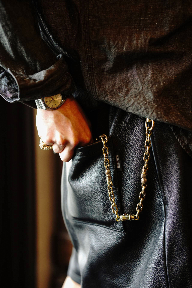 PEANUTS & Co. 3 PEANUTS WALLET CHAIN brass