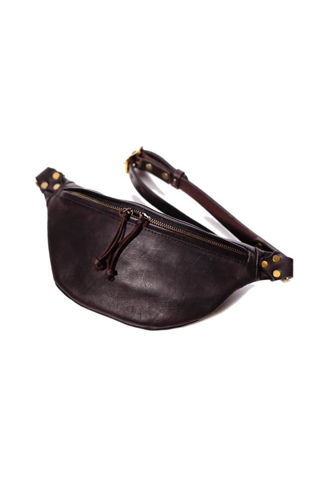 LEATHER WAIST BAG -SMALL
