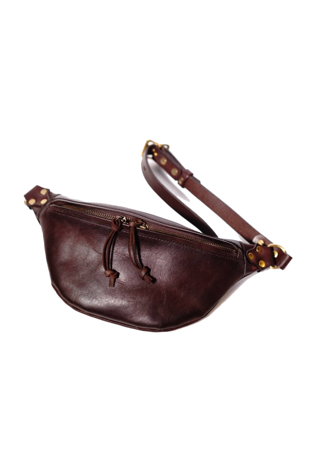 LEATHER WAIST BAG -SMALL